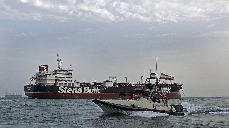 Stena Impero (© 2019 Hasan Shirvani/Mizan News Agency via AP)