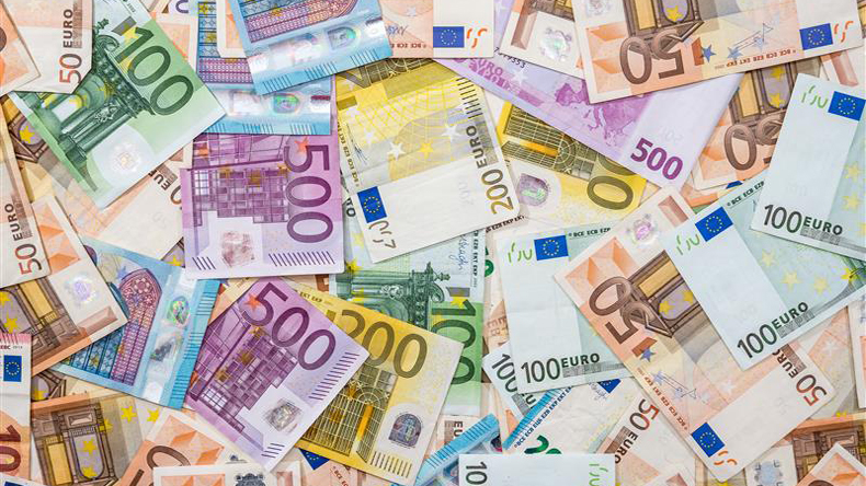 Euro currency notes
