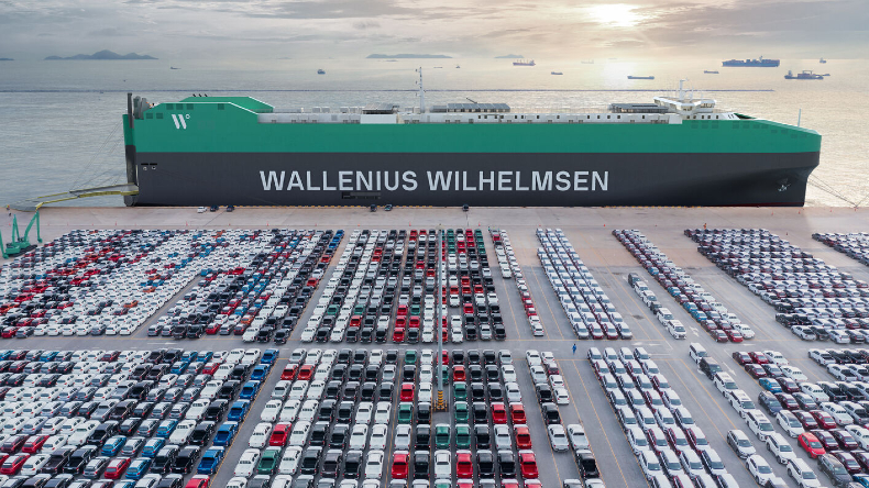 WWL Shaper Class new vehicle carrier  