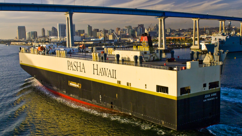 US-built vehicle carrier 