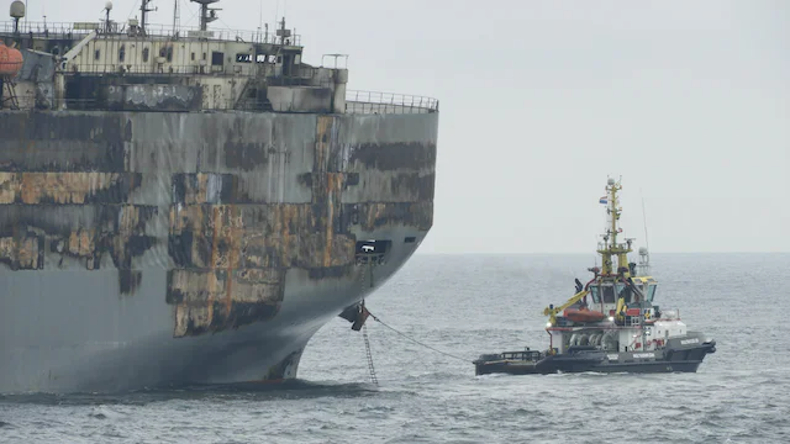 K Line PCTC casualty Fremantle Highway 2023