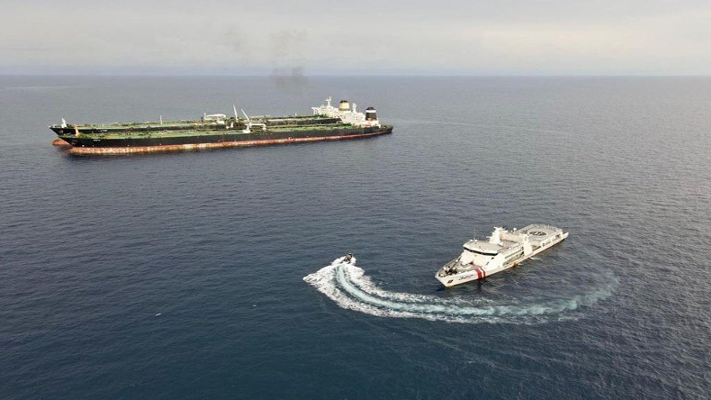 Detention of Arman 114 by Indonesian authorities. Source Indonesia Coast Guard 
