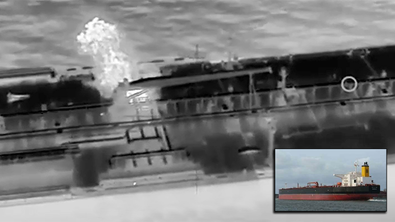 Qendil tanker of Russia's shadow fleet hit by drone in Mediterranean