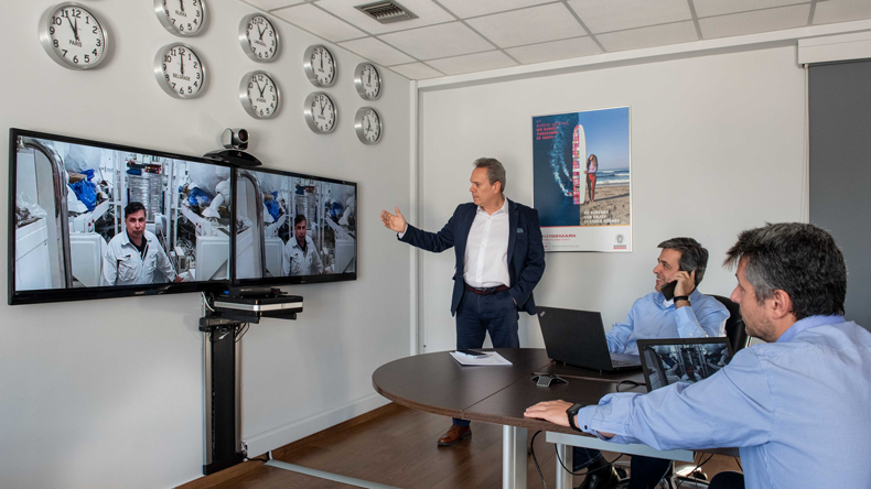 The coronavirus pandemic has spurred a switch to remote inspection like this Bureau Veritas facility