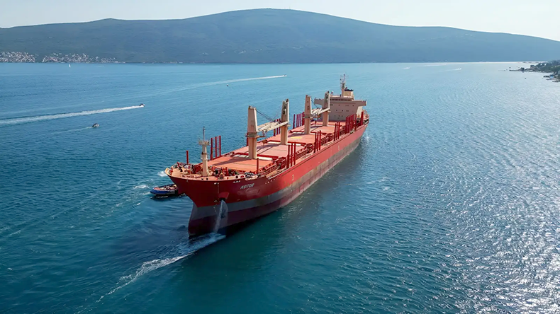 Crnogorska Plovidba's Kotor at sea
