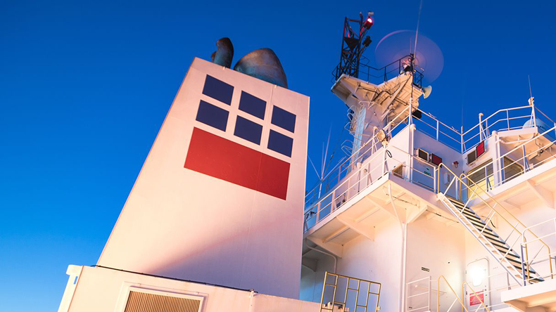 MPC Container Ships logo on funnel