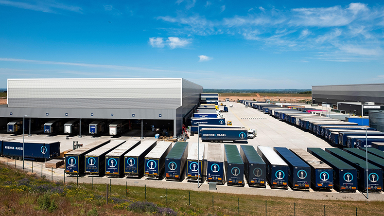 Kuehne+Nagel K+H trucks June 2020 UK