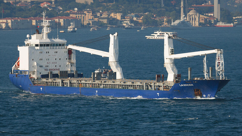 Laodicea general cargoship with container capacity of 665 teu