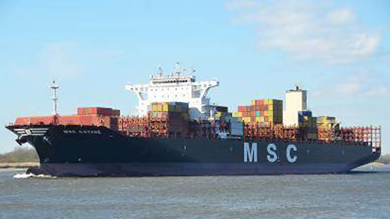 MSC Gayane containership