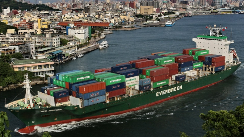 Evergreen A-type containership 