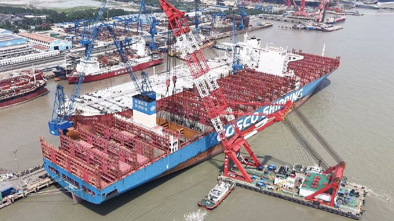 First methanol retrofit of mega containership