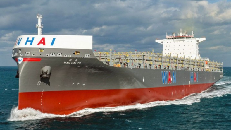 Wan Hai Lines boosts newbuilding orderbook with contracts for eight ships