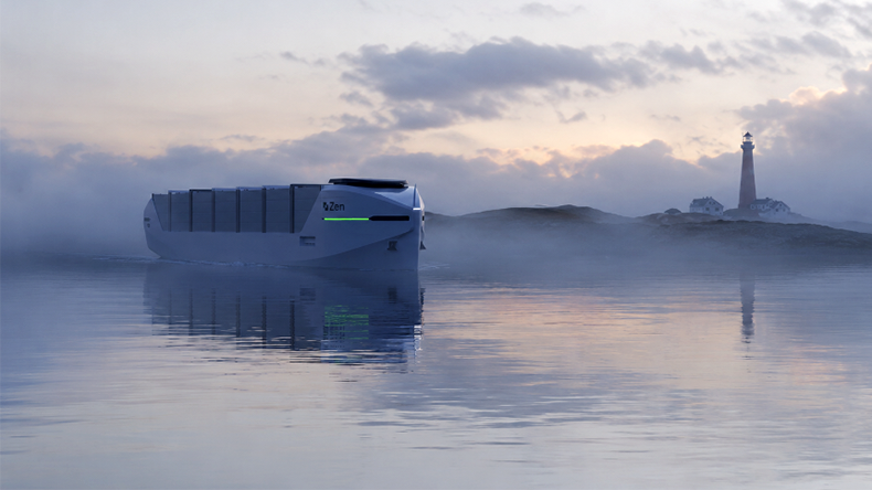 Zen 900 teu container vessel