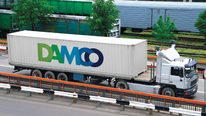 Damco truck Asia