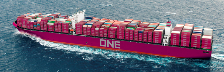 海上コンテナ セット MOL、NYK LOGISTICS、K LINE NYK, MOL and K Line