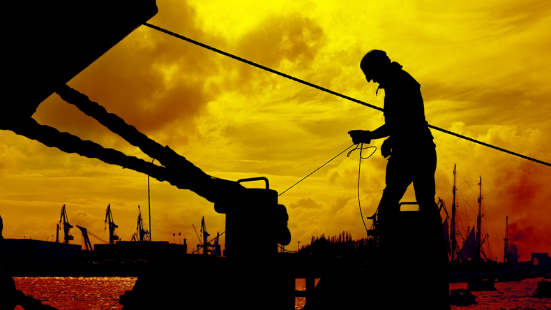 Seafarer silhouette. Credit Lammeyer/Getty Images