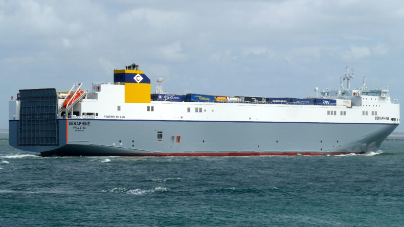 Ro-ro cargo ship Seraphine 