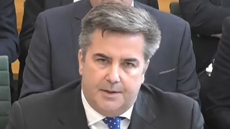 P&O Ferries chief Peter Hebblethwaite 