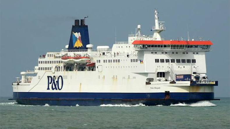 Pride of Burgundy at sea