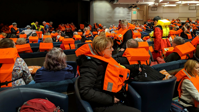 Viking Sky passengers wait for helicopter evacuation 23032019