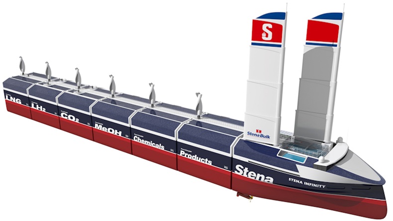 Stena Bulk Infinity MAX hybrid bulk carrier design