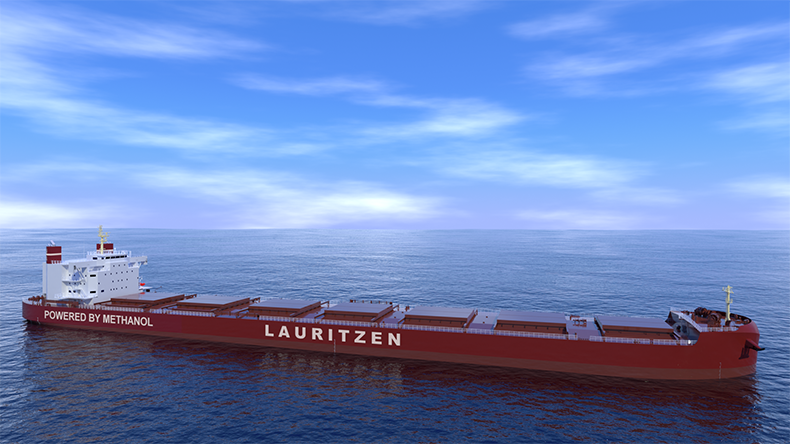 J. Lauritzen methanol dual-fuel kamsarmax bulk carrier 2