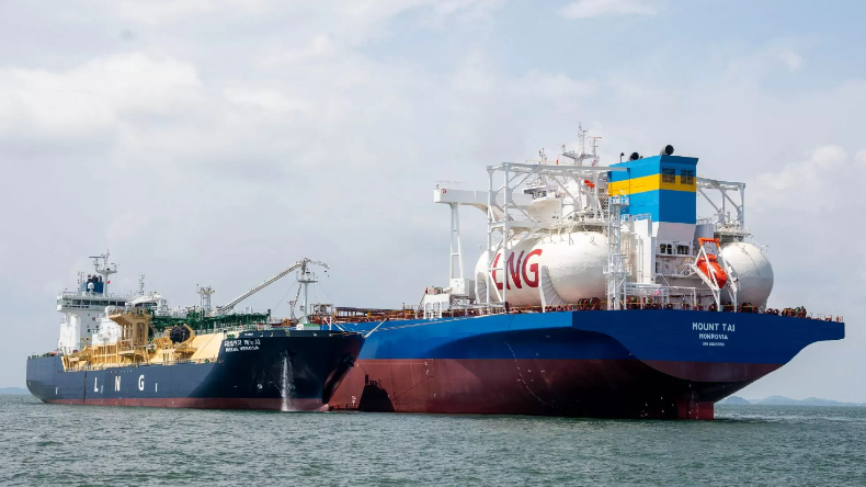 Eastern Pacific Shipping LNG fuelled newcastlemax bulk carrier 