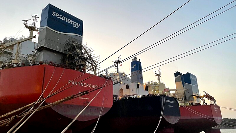 Three Seanergy vessels at port