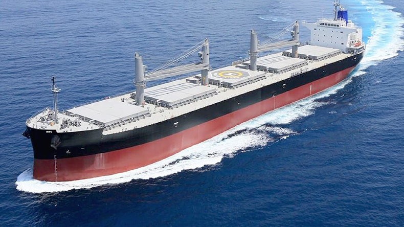 Caravel-operated dry bulker