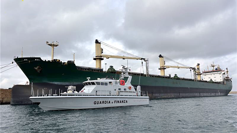 Bulker Hizir Reis (IMO: 9180360) at Brindisi