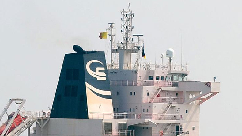 Scorpio Bulkers vessel funnel