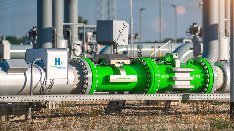 Green hydrogen production pipework