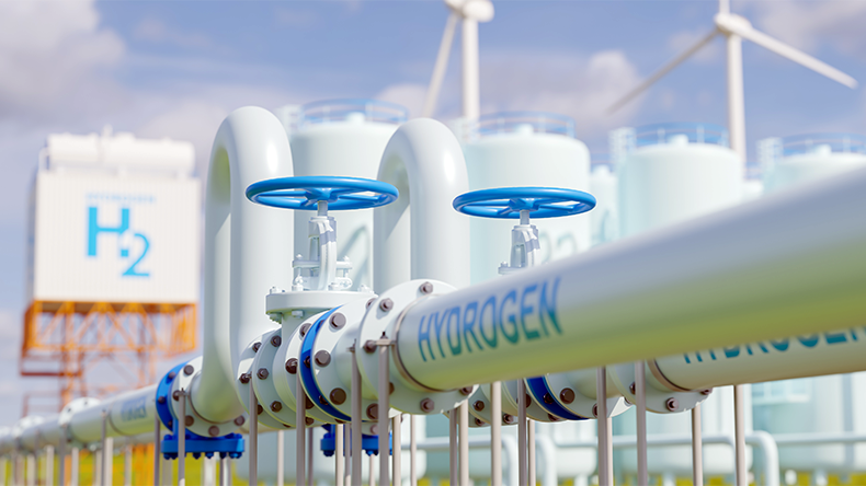 Hydrogen pipeline of energy sector towards to ecology