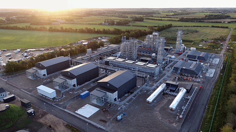 Kasso e-methanol plant aerial view