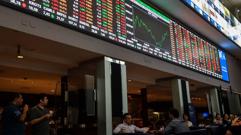 Brazil stock market, the B3. Credit Nelson Almeida/AFP via Getty Images