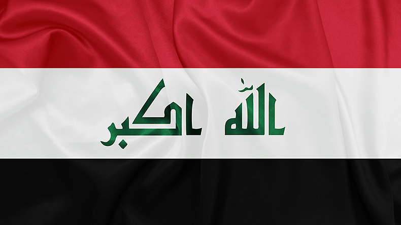 An image of the flag of Iraq