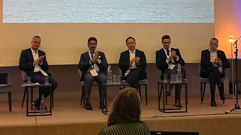 EU shipping summit panellists