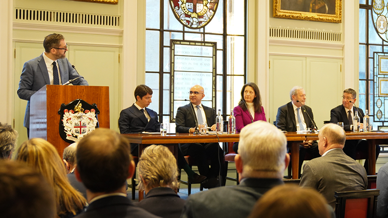 Lloyd's List Outlook Forum 2024 with panellists Michael Parker v2