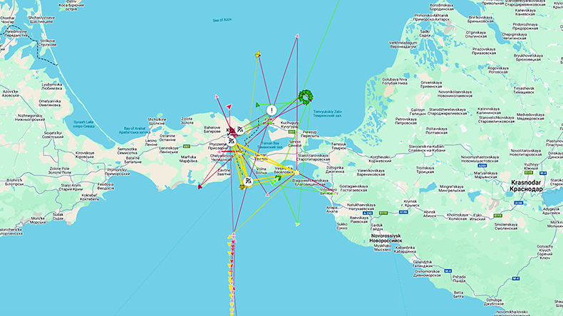 Map of Kerch_Interference