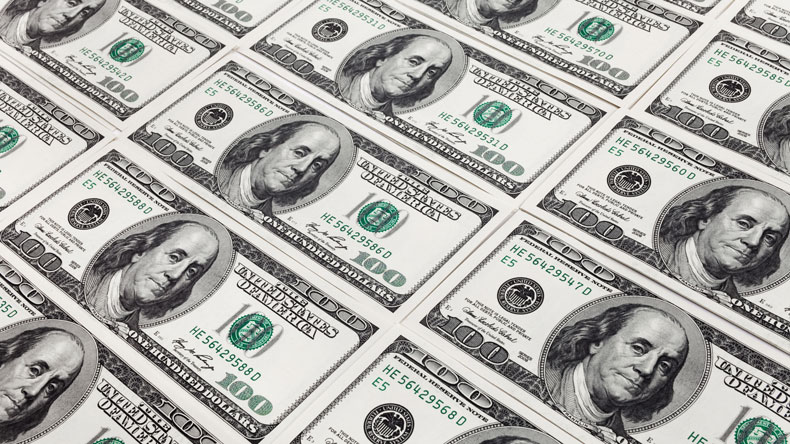US $100 notes