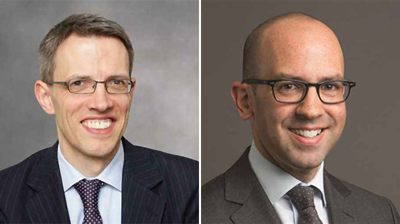 Renaud Barbier-Emery, left, and Jonathan Goldfarb