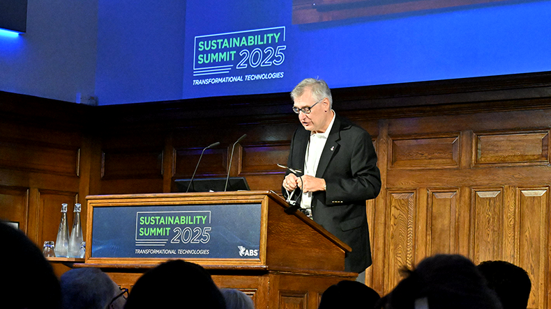 Christopher Wiernicki speaking at LISW Sustainability Summit