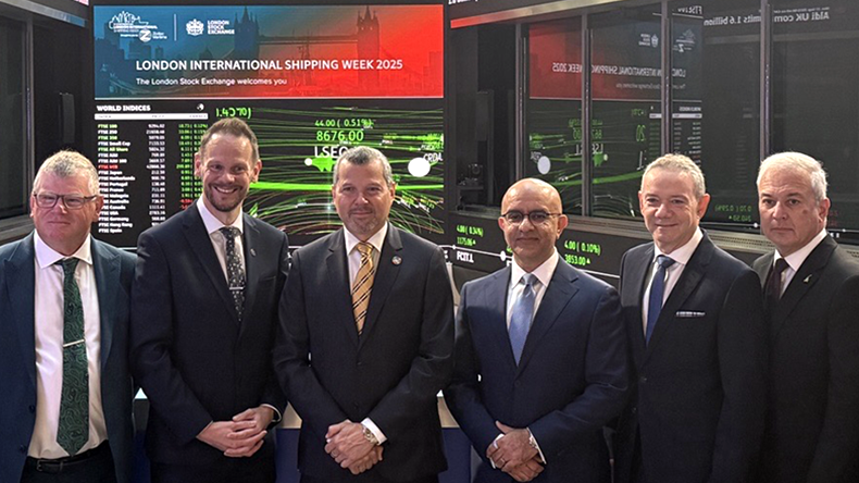 London International Shipping Week opens at the London Stock Exchange