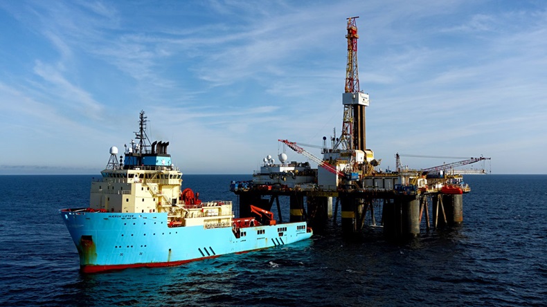 Maersk offshore oil operations