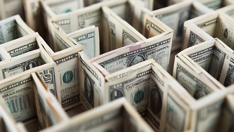 money maze by adobe