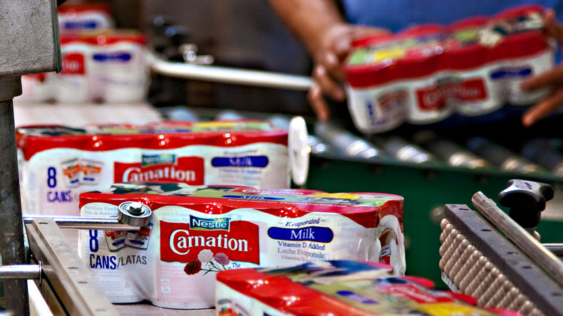 Carnation milk production line