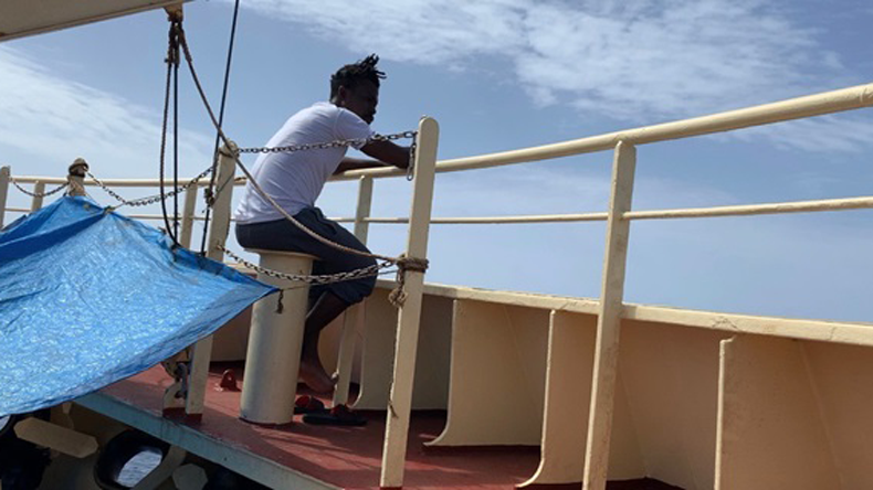 Maersk Etienne seafarer