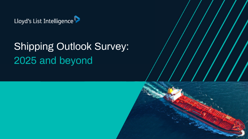 Shipping Outlook Survey: 2025 and beyond banner