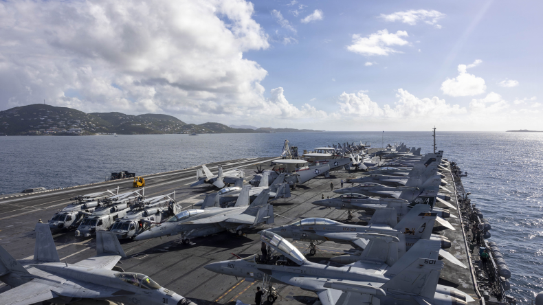 USS Gerald Ford credit US Navy