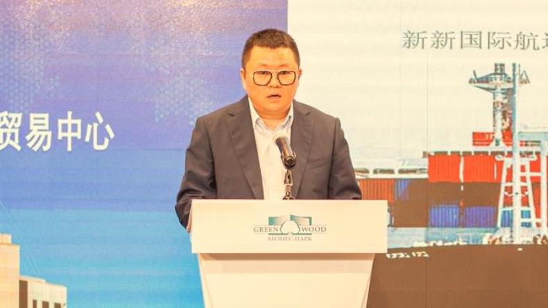 Ke Jin is NewNew Shipping Line’s representative in Russia